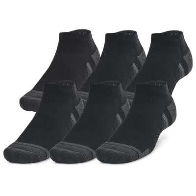 UNDER ARMOUR MENS UNDER ARMOUR PERF TECH 6 PACK LOW SOCKS