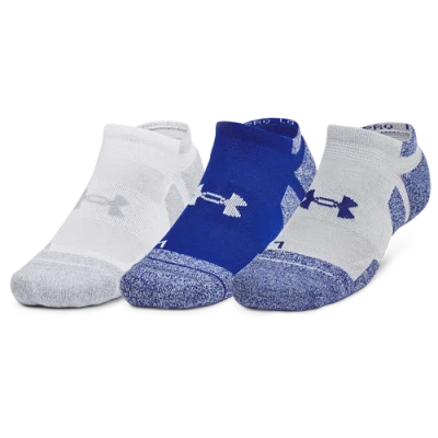 UNDER ARMOUR MENS UNDER ARMOUR PERF TECH PRO 3PK NO SHOW