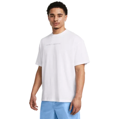 Under Armour Mens  Pth Oversized Short Sleeve T-shirt Pack In Pitch Grey/black