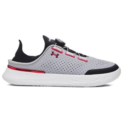 Under Armour Mens  Slipspeed Trainer In Mod Gray/black/red