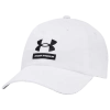 Under Armour Men's Logo Embroidered Twill Hat In White/white