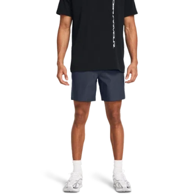 Under Armour Mens  Unstoppable 7-pocket Shorts In Downpour Grey/downpour Grey