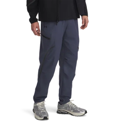 Under Armour Mens  Unstoppable Cargo Pants In Black/downpour Gray