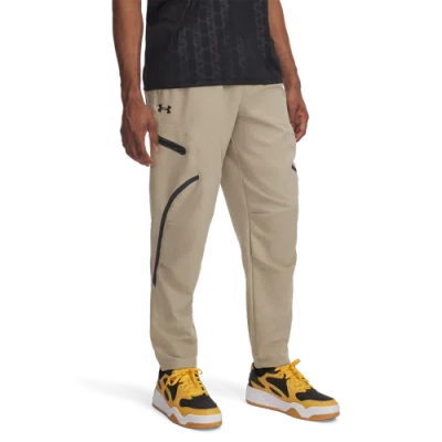 Under Armour Mens  Unstoppable Cargo Pants In Black/taupe Dusk