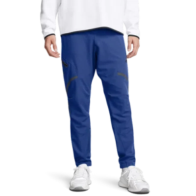 Under Armour Mens  Unstoppable Cargo Pants In Tech Blue/black