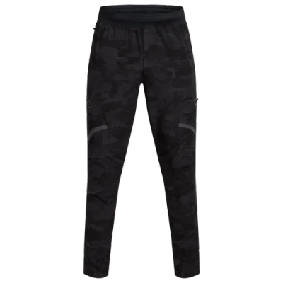 Under Armour Mens  Unstoppable Cargo Pants In Ultimate Black Camo/grey