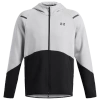 Under Armour Mens  Unstoppable Fleece Full-zip Hoodie In Black/mod Grey/black