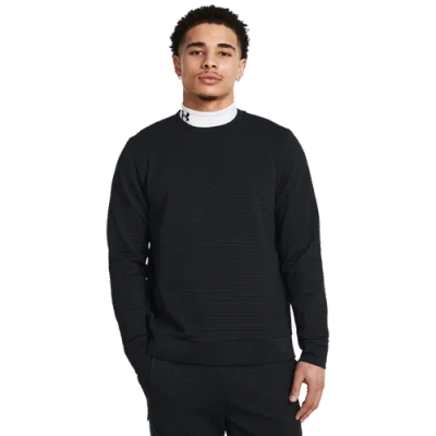 UNDER ARMOUR MENS UNDER ARMOUR UNSTOPPABLE FLEECE GRID CREW