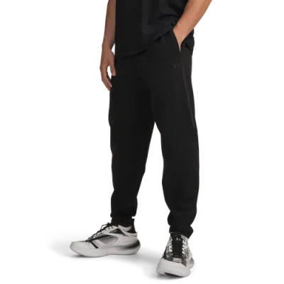 Under Armour Mens  Unstoppable Fleece Joggers In Black