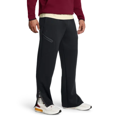 Under Armour Mens  Unstoppable Fleece Pants In Black/black