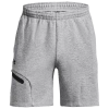 Under Armour Mens  Unstoppable Fleece Short In Black/mod Grey