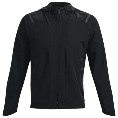 Under Armour Mens  Unstoppable Full-zip Jacket In Black