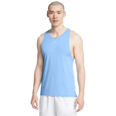 Under Armour Mens  Vanish Energy Tank In Horizon Blue/horizon Blue
