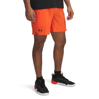 Under Armour Mens  Vanish Woven 6" Shorts In Fire/black