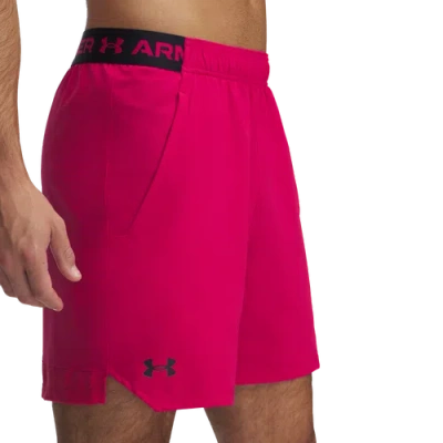 Under Armour Mens  Vanish Woven 6" Shorts In Shaded Fuchsia/shaded Fuchsia