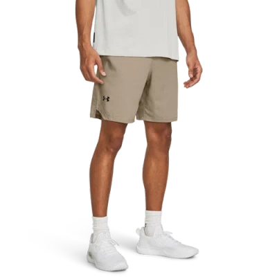 Under Armour Mens  Vanish Woven Shorts In Black/timberwolf Taupe