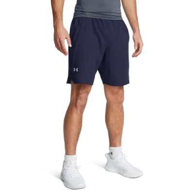Under Armour Mens  Vanish Woven Shorts In Mod Grey/midnight Navy