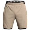 Under Armour Mens  Vanish Woven Shorts With Heat Gear In Timberwolf Taupe/black/black