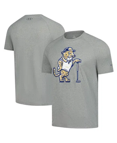 Under Armour Men'sâ Heather Gray The Players Raglan Tech T-shirt