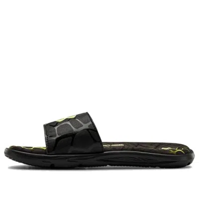 Under Armour Mercenary Slippers Black/green