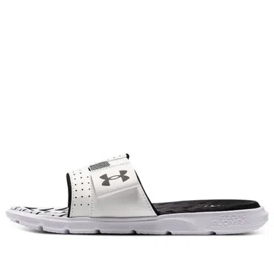 Under Armour Mercenary Slippers 'white Black'