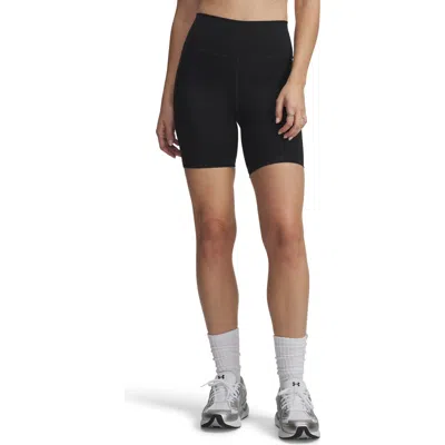 Under Armour Meridian Bike Shorts In Black