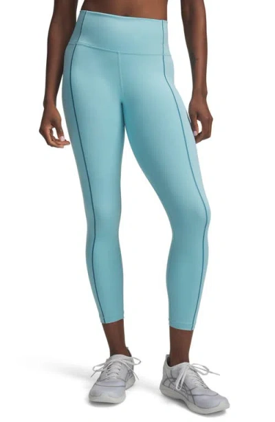 Under Armour Meridian Performance Ankle Leggings In Blue