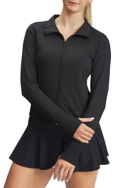Under Armour Meridian Performance Knit Jacket In Black