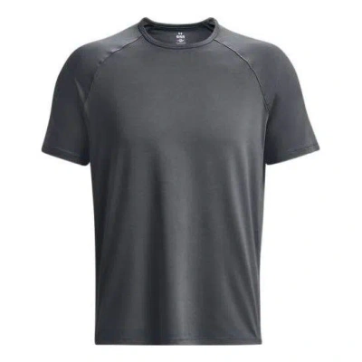 Under Armour Meridian Short Sleeve T-shirt 'pitch Grey' In Gray
