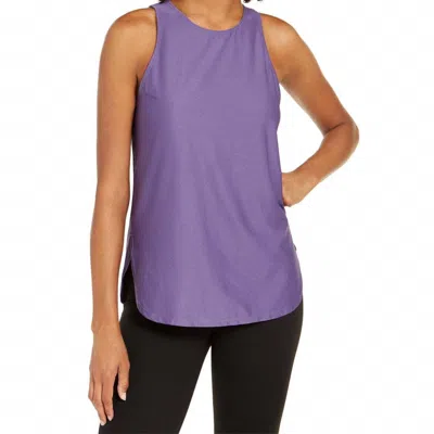 Under Armour Mesh Racerback Athletic Tank Top In Viola Dusk In Purple