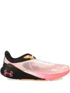 Under Armour Mesh Sneakers In Pink
