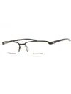 Under Armour Metal Rectangular Men's Eyeglasses In Brown