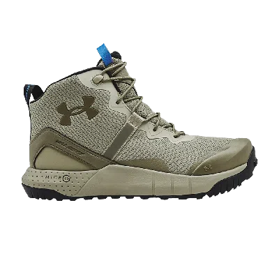 Pre-owned Under Armour Micro G Valsetz Mid 'khaki Grey Tent'