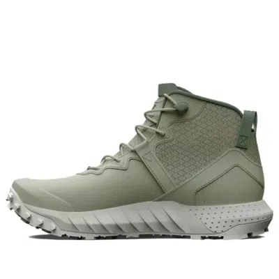 Under Armour Micro G Valsetz Trek Mid Leather Waterproof Tactical Boots 'olive Green'