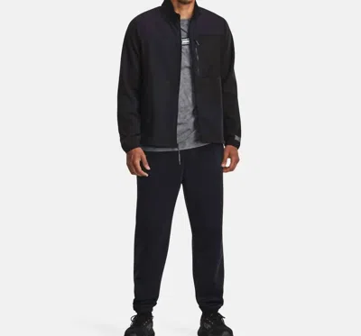 Under Armour Microfleece Maxx Full Zip In Black