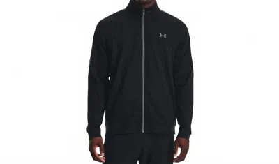 Under Armour Midlayer Storm Full Zip Golf Jacket In Black