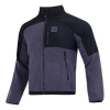 Under Armour Mission Boucle Full-zip Jacket 'purple' In Black