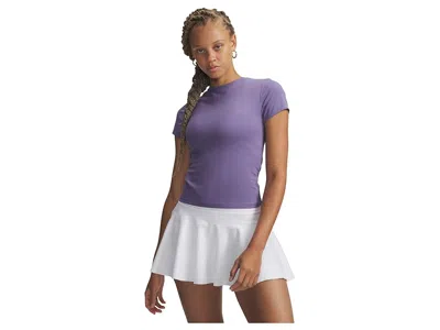 Under Armour Motion Fitted Short Sleeve T-shirt In Purple