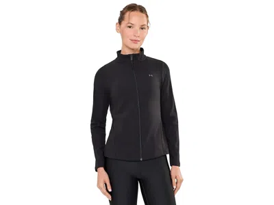Under Armour Motion Full Zip Women's Sweatshirt Ultimate Black/castlerock: Xs (us 0-2), Polyester