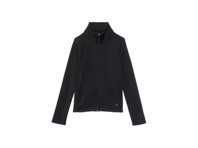 Under Armour Motion Jacket (big Kid) Girl's Long Sleeve Pullover Black/jet Gray : Xl (18-20 Big Kid), Polyester