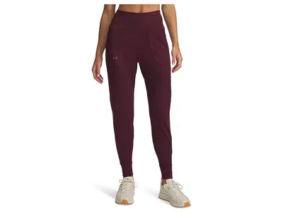 Under Armour Motion Joggers In Burgundy