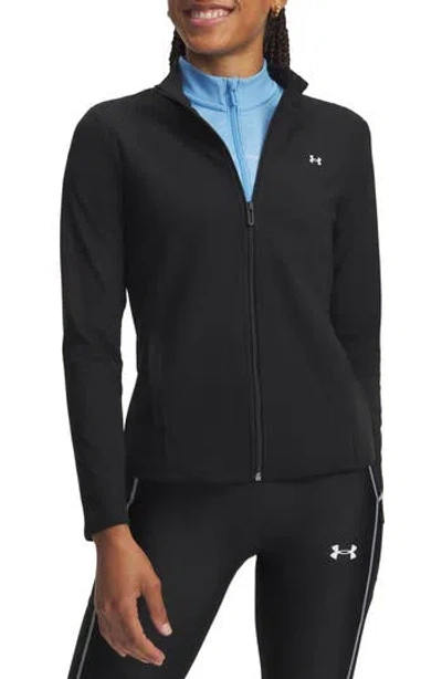Under Armour Motion Performance Full Zip Jacket In Black