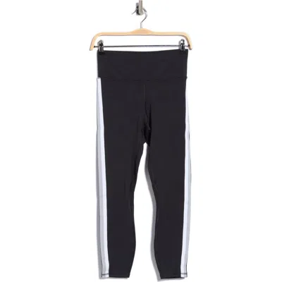 Under Armour Motion Sport Tape High Waist Ankle Leggings In Black