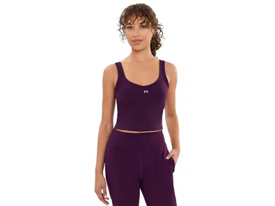 Under Armour Motion Tank Top Women's Clothing Purple Echo/mauve Pink: Sm (us 4-6), Polyester