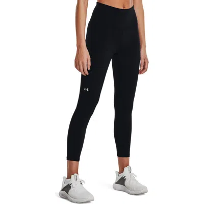 Under Armour Movement High Waist Ankle Pocket Leggings In Black