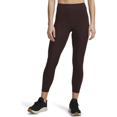 Under Armour Movement High Waist Ankle Pocket Leggings In Kona Brown