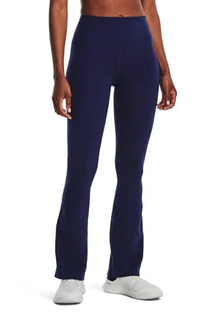 Under Armour Movement High Waist Flare Leggings In Blue