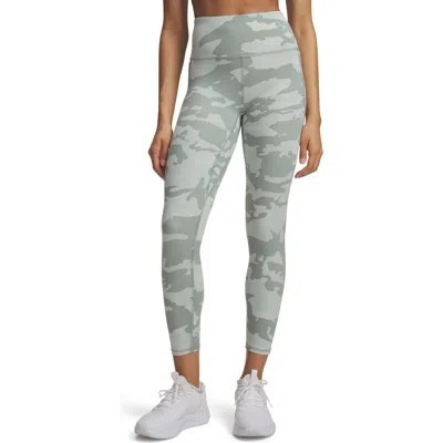 Under Armour Movement Printed Pocket Ankle Leggings In Black
