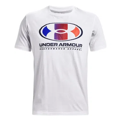 Under Armour Multi Color Lockertag T-shirt 'white Multi'