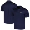 UNDER ARMOUR UNDER ARMOUR NAVY THE PLAYERS TOUR TIPS JACQUARD POLO